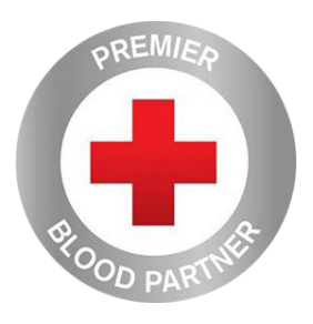 Premier blood partner badge